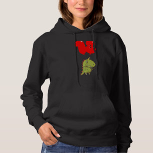 Cute Rex Fairy 18th Birthday Kids Balloon Party Hoodie