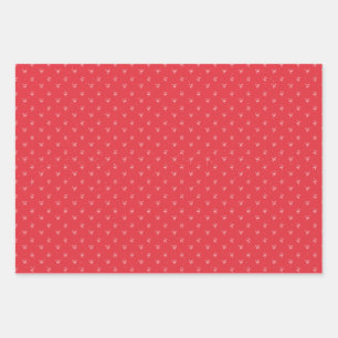 Cute Ribbon Love Seamless Pattern Wrapping Paper,  Wrapping Paper Sheet