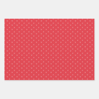 Cute Ribbon Love Seamless Pattern Wrapping Paper, Wrapping Paper Sheet