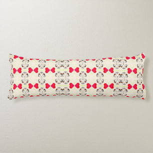 Cute Ribbon Pattern Body Cushion