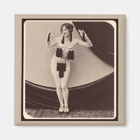 Cute risqué 1920's Flapper Girl