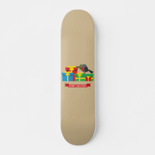 Cute Robin And The Four Colourful Gifts Skateboard