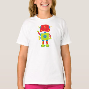 Cute Robot, Funny Robot, Colourful Robot, Robotics T-Shirt