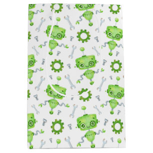 Cute Robot Gift Bag