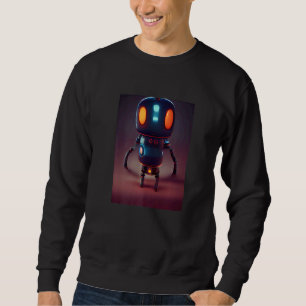 Cute Robots Fantasy Bots Adorable Creature for Gee Sweatshirt