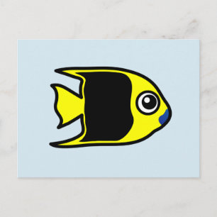 Cute Rock Beauty Postcard