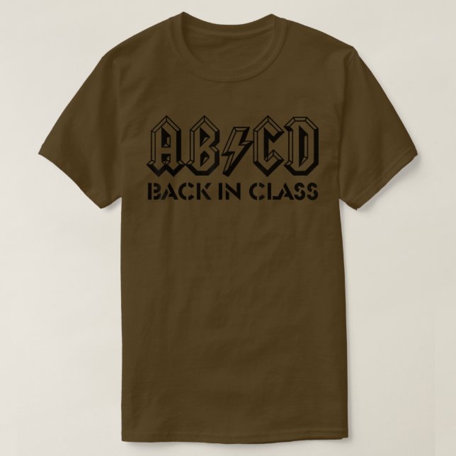 cute rock roll band boys girls back to school  T-Shirt (Design Front)