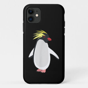 Cute Rockhopper Penguin Funny Antarctic Animal Case-Mate iPhone Case