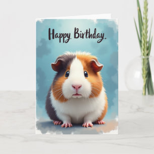 Cute Rodent Birthday Card