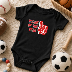 Cute Rookie of the Year Baby Bodysuit