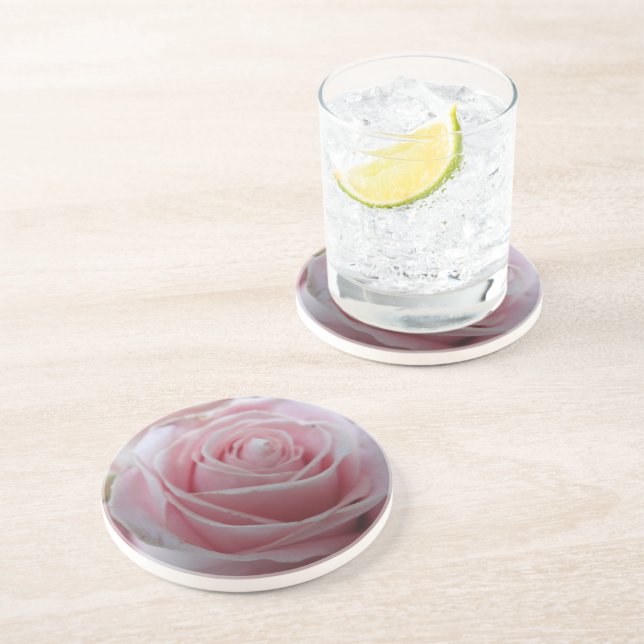 Cute Rose Flower Coaster (Side)