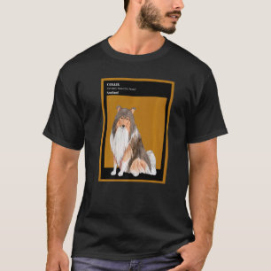 Cute Rough Collie Dog Dog Herding Dogs T-Shirt