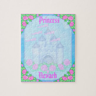 Cute Royal Princess Castle Customisable Puzzle