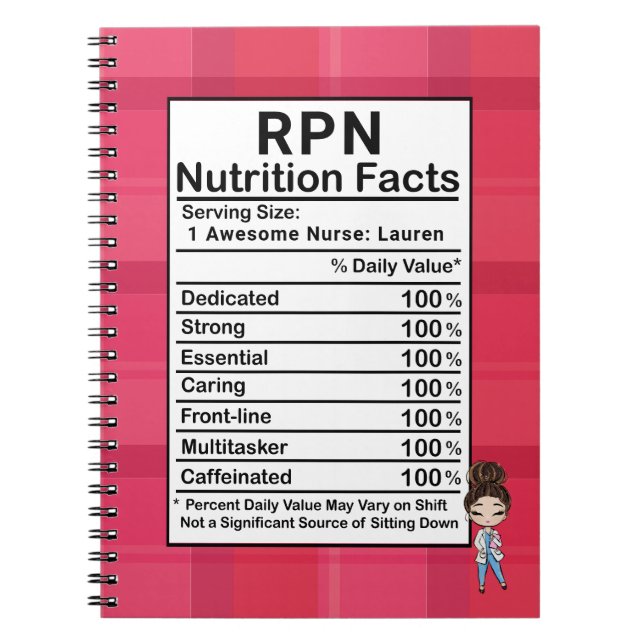 Cute RPN  Notebook (Front)