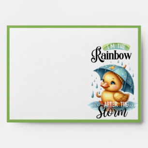 Cute Rubber Duck Baby Shower  Envelope
