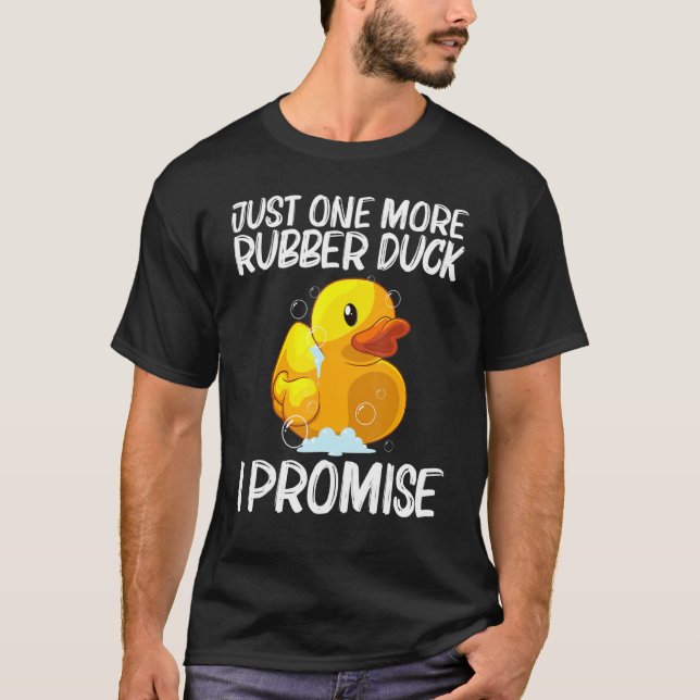Cute Rubber Duck For Men Women Kids Rubber Duckie  T-Shirt (Front)