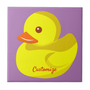 Cute Rubber Duck Thunder_Cove Tile