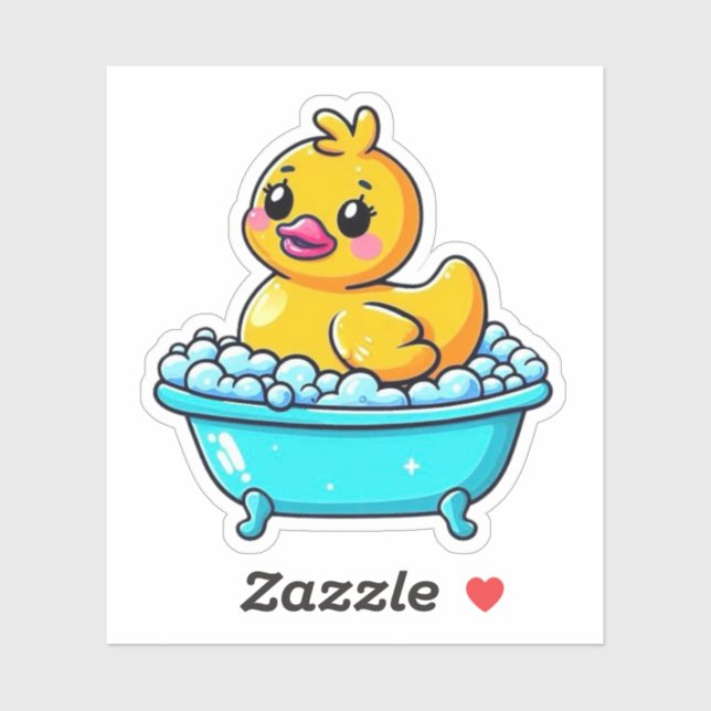 Cute Rubber Ducky (Sheet)