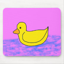 Cute Rubber Ducky Mousepad