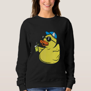 Cute Rubber Ducky Sunglasses - Summer Party Duck T Sweatshirt