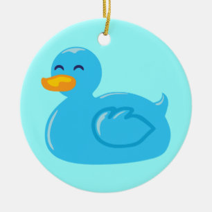 Cute Rubberducky Ceramic Tree Decoration