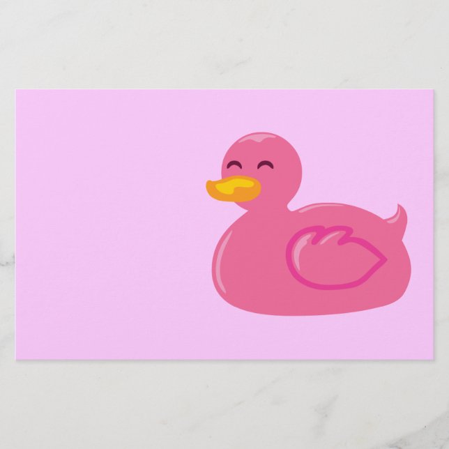 Cute Rubberducky Stationery (Front)