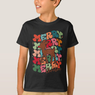 Cute Rudolph The Red Nosed Reindeer Christmas Spec T-Shirt