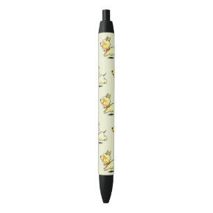 Cute Running Dog Illustration for Dog Lovers Black Ink Pen