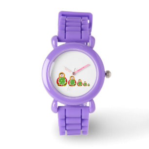 cute Russian nesting dolls Watch