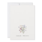 Cute Rustic Meadow Floral Wreath Engagement