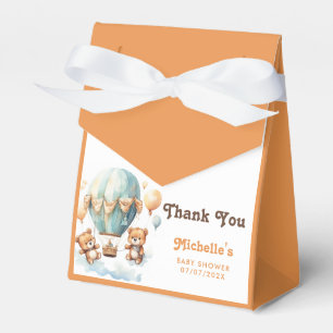 Cute Rustic Twins Baby Shower Barely Wait Favour Box