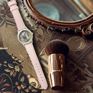 Cute Sable Ferret Wildflowers Green Woodland Watch