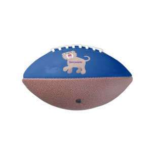 Cute Sabre Toothed Tiger Smilodon cartoon Football