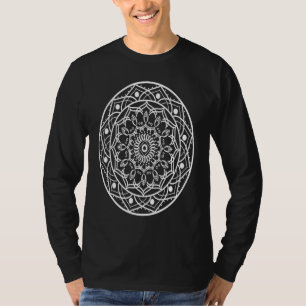 Cute Sacred Geometry Mandala Spiritual Graphic T-Shirt