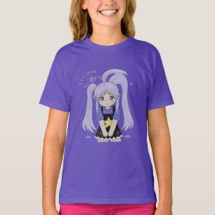 Cute Sad Girl Hand Drawn Illustration – It’s Okay  T-Shirt