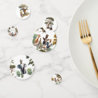 Cute Safari Animals Baby Shower