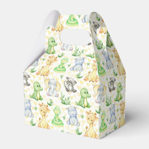 Cute Safari Animals Favour Boxes