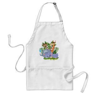 Cute Safari Animals Standard Apron