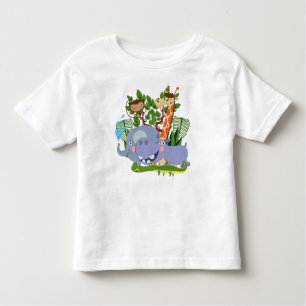Cute Safari Animals Toddler T-Shirt