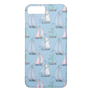 Cute Sailboat Pattern 1 Case-Mate iPhone Case