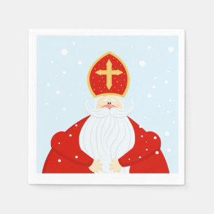 Cute Saint Nicholas    Napkin