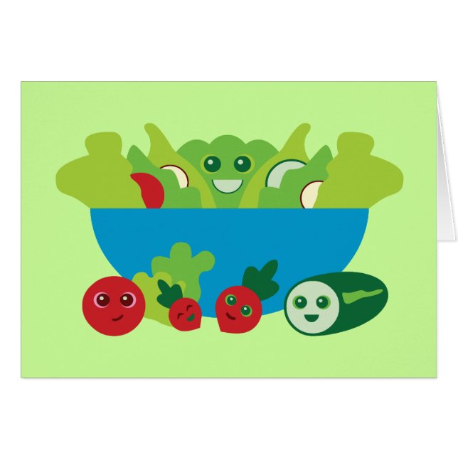 Cute Salad (Front Horizontal)