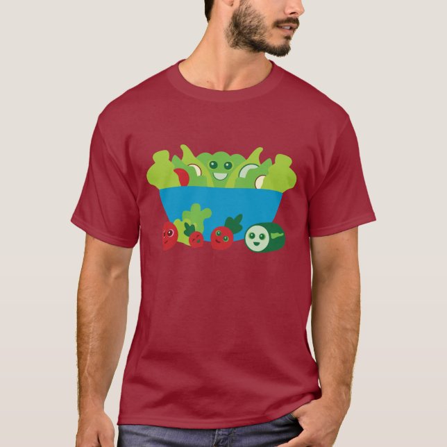 Cute Salad T-Shirt (Front)