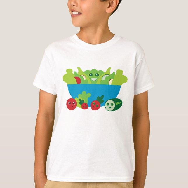 Cute Salad T-Shirt (Front)