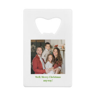 Cute salami surprised Christmas in green photo