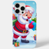 Cute Santa and Snowman 
