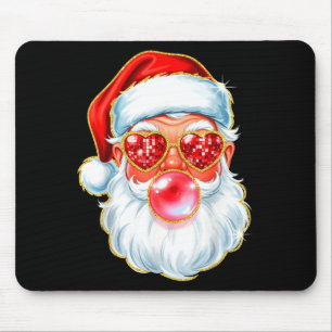 Cute Santa Bubble Gum For Women Teen Little Girls Mouse Pad