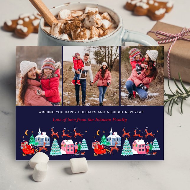 Cute Santa Christmas Holiday 3 Photos (Cute Santa Christmas Holiday 3 Photos)