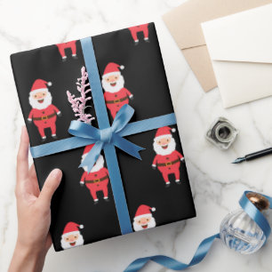 Cute Santa Christmas Wrapping Paper
