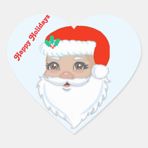 Cute Santa Claus  Christmas Sticker